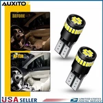 Auxito T10 Led License Plate Light Bulb 6000K Super Bright White 168 2825 194. Fixed Price $8.54.