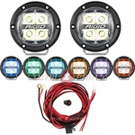 Rigid 360-SERIES 4" Spot Led Fog Lights (white Backlight) W/ Wiring, Brackets. Fixed Price $459.99.