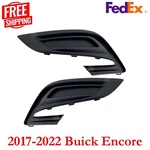 Fits Buick Encore Fog Light Cover For 2017-2022 Front Left & Right Side Set 2PC. Fixed Price $67.30.