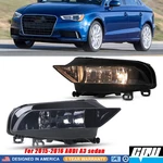 Left+right Fog Lights For 2015-2016 Audi A3 Sedan Black Housing Smoke Lens. Fixed Price $59.99.