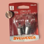 Sylvania 1156LL.BP2 Longlife Miniature Bulb Pack 12.8V 26.9W Osram. Fixed Price $9.95.