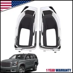Pair Fog Light Lamp Bezel Chrome Trim Cover For Gmc Yukon Xl 2015-2020. Fixed Price $27.32.