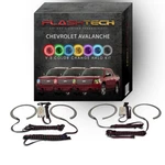 Rgb Multi Color Changing Led Halo Kit For 07-13 Chevrolet Avalanche Headlights. Fixed Price $139.30.