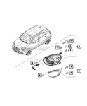 Genuine Mopar Fog Lamp Right 68438799AA. Fixed Price $274.50.