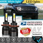 Pair H13 9008 Led Headlight Bulbs High/low Beam 6000K 2004-2014 Ford 150. Fixed Price $15.93.
