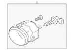 Genuine Mitsubishi Fog Lamp Assembly 8321A136. Fixed Price $35.60.