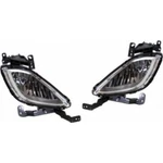 For 2011-2013 Hyundai Elantra Pair Fog Lights Driver And Passenger Side W/ Bulbs. Fixed Price $106.71.