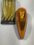 Pilot NV5064S Cab Marker Clearance Light, Amber, 5-1/2" X 2-5/16" 1-5/8", 12V. Fixed Price $8.95.
