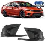 Pair Of Front Led Fog Light W/bezel+switch Wiring Kits For 2022-2023 Honda Civic. Fixed Price $44.02.