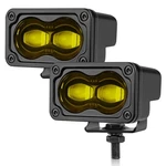 Auto Power Plus Sae Fog Lights Yellow 3 Led Pod Bar Inch,. Fixed Price $100.29.