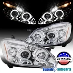Fits 2003-2008 Toyota Corolla Halo Projector Headlights Led Tube Lamps 03-08. Fixed Price $163.98.