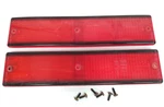 1982-1991 Jaguar Xjs Left Rear Light Lamp Bumper Tail E11 023355 Lens U40. Fixed Price $58.50.