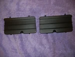 - 93 Saab 9000 Fog Light Delete Covers # 6991558 And 6981541 Q2. Fixed Price $25.00.