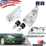Clear White Led Fog Driving Lights Lamps Left & Right Pair 00-04 Ford Focus. Fixed Price $24.99.