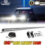 50" 1800W Ultra Silm Straight Led Light Bar Spot Flood Offroad Driving Suv. Fixed Price $71.99.