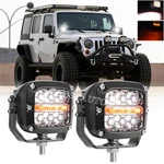 3" White Led Cube Pod Work Light Fog Spot For Utv Atv Jeep Truck Offroad Driving. Fixed Price $47.49.