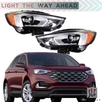 Pair Full Led Headlight Headlamps W/ Drl Assembly Ford Edge 2019-2021 Lh+rh. Fixed Price $236.16.