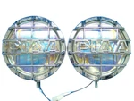 Piaa 520 Round Driving Spot Lamp 160MM H3 Bulb Fog Light Ion Lens Chrome Jdm. Fixed Price $559.99.