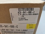Genuine 2012-2013 Volkswagenbertle Left Fog Lamp Assembly 5C5-941-699-C. Fixed Price $120.00.