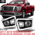 Fog Lights Lamps For 2016-2019 Nissan Titan /xd W/ Wiring Harness Kit & Switch. Fixed Price $65.99.
