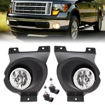 Pair Front Bumper Driving Lamps Fog Lights W/bezel Ford F150 F-150 2009-2010. Fixed Price $33.30.