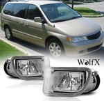 Clear Lens Fog Lights Assembly For 1999-2004 Honda Odyssey L+r Wiring Switch Kit. Fixed Price $52.99.