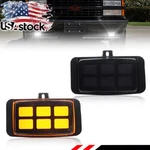 Smoked Switchback Led Front Fog Lights W/ Turn Signal For 88-99 Chevy C1500 S10. Fixed Price $49.99.