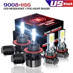 For Jeep Wrangler 2010-2024 Led Headlight High Low Beam Fog Bulbs Combo. Fixed Price $26.88.