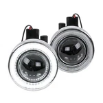 Fits 3 40-LED Halo Rim Angel Eye Projector Fog Lights Bumper Driving Lamps. Fixed Price $45.99.