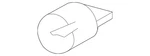 Genuine Volkswagen Run Lamp Bulb N-107-332-02. Fixed Price $11.22.