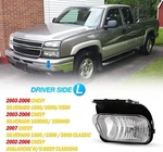 Fog Light For 2003-2007 Chevy Silverado 1500 2500 Bumper Lamp Clear Lens Left. Fixed Price $23.99.