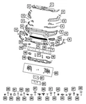 Genuine Mopar Fog Lamp Bracket Kit 68274697AA. Fixed Price $29.78.