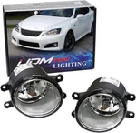 Ijdmtoy Pair Of Clear Lens Halogen Fog Lamps Compatible With Lexus. Fixed Price $53.08.