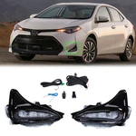 Fog Lights Daytime Running Lamps For 2017 2018 2019 Toyota Corolla Xle. Fixed Price $38.00.