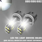 Auimsoco 880 899 Led Fog Driving Light Bulb Conversion Kit 6500K Super White. Fixed Price $8.99.