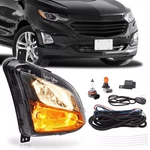 Right Side Bumper Fog Light Turn Signal Lamp For Chevy Equinox 2018-2021 W/bulbs. Fixed Price $34.27.