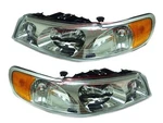 For 1998-2002 Lincoln Town Car Head Lights Lamps Driver & Passenger Side Lh+rh. Fixed Price $416.88.