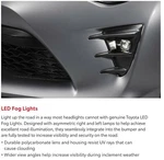 Genuine Toyota 2017 & Newer 86 Led Fog Lights Complete Kit PT413-18170. Fixed Price $454.39.
