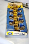 10 General Electric 1156 Lamps Miniature Light Bulbs 12 Volt Nos. Fixed Price $14.00.