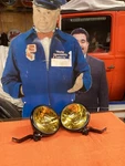 Pair Automobile Fog Lights Kd Lamps 6 Volt W Brackets Car Truck Old Chevy. Fixed Price $259.95.