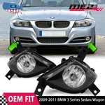 2009-2011 Fog Lights Clear For Bmw 3 Series Sedan/wagon (E90/E91) Driving Lamps. Fixed Price $45.99.