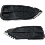For Acura Rdx Fog Light Cover 2016 2017 2018 Pair Textured Black W/ Chrome Trim. Fixed Price $157.23.