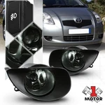 Smoke Fog Light Bumper Lamps W/switch+harness+bezel For 07-08 Toyota Yaris 2/3DR. Fixed Price $34.31.