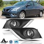 For 2015-2018 Nissan Versa Fog Lights Front Bumper Lamps W/ Wiring Switch Kit. Fixed Price $50.37.