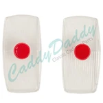 1962 Cadillac Back Up Lenses Pair Reproduction. Fixed Price $115.00.