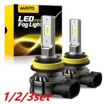 1/2SET Auxito H11 Led Headlight Kit High Low Beam BF3 Bright 6500K White Bulb. Fixed Price $69.34.