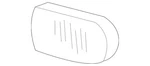 Genuine Mercedes-benz Lens 215-826-01-90-64. Fixed Price $26.55.