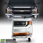 2016-2018 Chevy Silverado 1500 Hid/xenon Led Drl Projector Headlight Driver Side. Fixed Price $85.99.