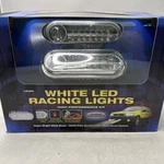 Pro Burners LS120 Chrome Finish Housing White Led Racing Lights Optronics Kit. Fixed Price $9.95.