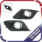 Fog Grille Cover Headlight Lamp Frame Hood For 2014-2016 Mazda 3 Axela. Fixed Price $26.25.